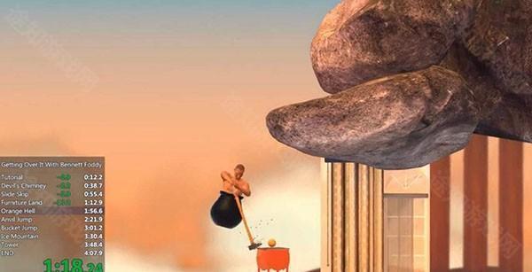 Getting Over It正版手游怎么玩截图7